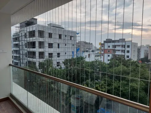 Balcony Safety Net Installation